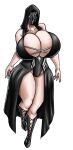 dat_ass gigantic_ass gigantic_breasts hourglass_figure mask masked master_erasis milf