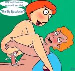  anthony_(family_guy) blushing breasts cheating_wife dialogue erection family_guy lois_griffin nude_female nude_male puffy_pussy red_anus uso_(artist) 