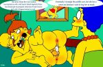  brandine_spuckler cheating_husband creampie cum_inside homer_simpson lisa_simpson marge_simpson milhouse_van_houten picture_(object) red_anus the_simpsons uso_(artist) vaginal yellow_skin 