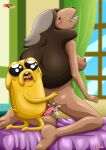 adventure_time breasts fur34* jake_the_dog palcomix penis samantha_(adventure_time) vaginal