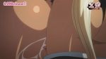  2girls animated anus ass ass_grab bent_over blonde_hair censored cloe cloe_(kuroinu) dark_elf dark_skin deep_penetration dildo discordia_origa doggy_position elf gif huge_dildo kuroinu_kedakaki_seijo_wa_hakudaku_ni_somaru kuroinu_~kedakaki_seijo_wa_hakudaku_ni_somaru~ large_insertion large_penetration mosaic_censoring multiple_girls origa_discordia pointy_ears ponytail poro pussy pussy_juice sex shaved_pussy slave strap-on thigh_boots vaginal very_long_hair yuri 