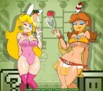 minus8 princess_daisy princess_peach super_mario_bros. super_mario_land tagme webm