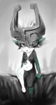 1girl 1girl cum_on_face facial female_only helmet high_res idfer imp looking_at_viewer midna navel nintendo pointy_ears the_legend_of_zelda twili twilight_princess