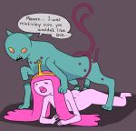 adventure_time beastiality blush demon demon_cat_(adventure_time) dontfapgirl implied_rape princess_bubblegum