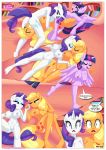 3_girls 3girls alicorn applejack applejack_(mlp) ass comic cutie_mark equestria_girls equestria_untamed female/female female_only female_unicorn friendship_is_magic horn multiple_girls my_little_pony nude palcomix pony pussy pussylicking rarity rarity_(mlp) scissoring slumber_off_list spanish spanish_text tail twilight_sparkle twilight_sparkle_(mlp) unicorn wings yuri