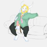 1:1 1:1_aspect_ratio 1boy 2d 2d_(artwork) anthro anthro_only asgore_dreemurr balls bara beard blonde blonde_hair boss_monster caprine couch dad_bod deltarune digital_media_(artwork) dilf erection facial_hair floppy_ears furry furry_male furry_only genitals goat goat_boy goat_ears goat_horns hair hairy horns humanoid_genitalia humanoid_penis hushhush male male_anthro male_only mammal monster monster_boy muscle neck_tie necktie one_eye_closed overweight overweight_male penis penis_out pink_necktie simple_background sitting sitting_on_couch sitting_on_sofa sofa solo_anthro solo_male sweat tongue_out unbuckled_belt undertale undertale_(series) unzipped unzipped_pants video_game_character video_game_franchise video_games white_fur