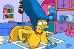 gif kogeikun marge_simpson the_simpsons vibrator_in_pussy