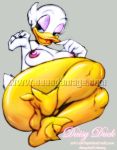 breasts character_name daisy_duck disney eyebrows eyelashes liquidxlead nipples