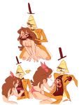  1boy 1girl bill_cipher disney gravity_falls mabel_pines 