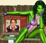 jennifer walters from marvel by greg horn