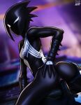 1boy 1girl 2019 alien andrea_benton ass ass_grab black_body duo erection faceless_male female_focus male/female mania marvel marvel_comics penetration penis pumpkinsinclair sex spider-man_(series) spiked_bracelet straight symbiote vaginal_penetration white_eyes