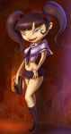 1_girl fernando_faria_(artist) kimiko_tohomiko schoolgirl solo xiaolin_showdown