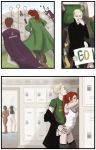 comic draco_malfoy from_behind ginny_weasley harry_potter reallycorking