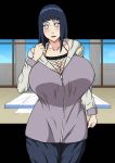 1_female 1_female_human 1female 1girl arms bangs big_breasts big_chest black_hair blue_sky blush bra breasts chest cleavage clothed clothing cloud clouds coat day daytime eyebrows eyelashes female female_focus female_human female_solo fingers fishnet fully_clothed futon gigantic_breasts hands hinata hinata_hyuuga huge_breasts indoor indoors jacket lavender_eyes long_hair looking_at_viewer mouth_open naruho naruto naruto_shippuden naruto_shippuuden neck open_mouth sky solo solo_female source_request tagme window windows