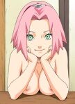 exposed_breasts naruto naruto_shippuden sakura_haruno tagme