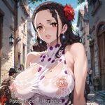 1girl 1girls ai_generated anime anime_girl big_breasts breasts dress henhalla.com hentai one_piece solo_female viola_(one_piece)