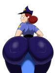 1boy 1girl 1girl alpha_channel ass ass_grab background_character big_ass big_hips bloo bottom_heavy breasts bubble_ass bubble_butt cartoon_network cop edit face_in_ass fat_ass fhfif_cop for_sticker_use foster's_home_for_imaginary_friends fully_clothed hands_on_hips holding_ass huge_ass huge_hips human jarsman_(artist) large_ass large_hips looking_back looking_down male mall_cop massive_ass officer_jones png police police_hat police_officer police_uniform policewoman red_hair sticker_template thick_ass thick_legs thick_thighs unseen_male_face voluptuous warner_brothers white_background wide_hips