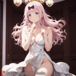 1girl 1girls big_breasts body breasts dress goddess henhalla solo_female young younger_female