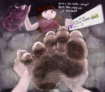 dirty dirty_feet femdom foot_fetish foot_focus footprint_on_sandals footwear jaiden jaiden_animations kerating_(artist) musk musk_clouds pov sandals sandals_removed shoes shoes_removed smelly_feet stinky stinky_feet sweat sweatdrop sweating sweaty sweaty_feet tagme