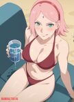 beach bikini boruto:_naruto_next_generations bubbleteexl naruto sakura_haruno tagme