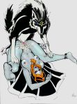 beastiality blue_skin breasts cum hair happy_sex link long_hair midna midna_(human) nintendo nude sex smile the_legend_of_zelda the_legend_of_zelda:_twilight_princess twili_midna wolf wolf_link