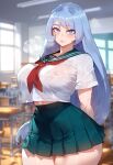 1girl 1girl ai_generated blue_hair curvy curvy_female long_hair my_little_pony:_friendship_is_magic nejire_hadou