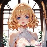 1girl 1girls ai_generated anime anime_girl big_breasts breasts dress henhalla.com hentai solo_female