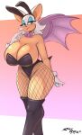 1girl big_breasts female furry rouge_the_bat saasmimzarts sonic_the_hedgehog