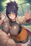 ai_generated anko_mitarashi naruto naruto_shippuden paizuri