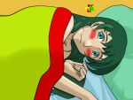 bed epic-jp fire_emblem fire_emblem:_the_blazing_blade lyn_(fire_emblem) nintendo nude tagme under_covers