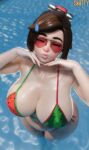  1girl 1girls 2026 2026s 3d 3d_(artwork) 3d_art 3d_artwork 3d_background 3d_model art artist_logo artist_name asian asian_female ass big_ass big_breasts bikini blizzard_entertainment blue_background breasts brown-haired_female brown_eyes brown_hair brunette chinese chinese_female cute detailed_background digital_art digital_artwork_(media) digital_media digital_media_(artwork) female_only jpeg large_ass large_boobs large_butt light-skinned_female light_skin logo looking_at_viewer looking_up mei_(overwatch) mei_ling_zhou nsfw orange_text overwatch overwatch_2 overwatch_archives partially_submerged r34 rule34 rule_34 seductive_look smitty34 tagme text voluptuous voluptuous_female water watermark watermelon watermelon_bikini x_link 