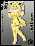 breasts female jolteon pokemon pokã©mon pussy shinn solo