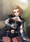 big_breasts byleth_(female) byleth_(fire_emblem) cosplay fire_emblem fire_emblem:_three_houses kinkymation manuela_casagranda mature_female midriff milf