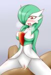  blush breasts censored clitoris furry gardevoir neichii nintendo nipples penis pokemon pussy red_eyes sex vaginal 