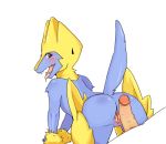 b-intend breasts female hetero human interspecies male manectric penis pokemon pokephilia pussy