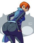 ass axel-rosered ben_10:_alien_force ben_10:_ultimate_alien gwen_tennyson looking_back short_hair