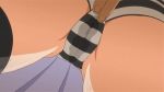 animated animated_gif crotch_rub fingering from_below gif machi_gurumi_no_wana panties pussy_juice skirt striped striped_panties sweat takagi_yui thighhighs underwear upskirt wet_panties