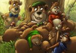  5boys alvin_and_the_chipmunks alvin_seville anal boo_boo_bear crossover cum erection fingering furryrevolution hanna-barbera male_only oral penis simon_seville testicles theodore_seville yaoi yogi_bear yogi_bear_(character) 