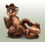  alvin_and_the_chipmunks alvin_seville chipmunk chipmunks cum furry glasses incest lando male/male male_only penis rape sex simon_seville yaoi 