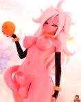  1futa 1girl 2010s 3d absurd_res android_21 areola balls black_sclera breasts dark_persona dickgirl dragon_ball dragon_ball_fighterz dragon_ball_z erection forsaken_(artist) futa_only futanari high_res humanoid intersex long_hair looking_at_viewer majin majin_android_21 nipples penis pink_penis pink_skin pointy_ears red_eyes solo_futa tail testicle vomi_(dragon_ball) white_hair 