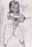 african_american b.j._johnson big_breasts breast_milk breasts lactating looking_pleasured milk_squirt original original_character pencil_drawing thicc thiccandmilklover96