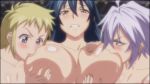  animated animated_gif blonde_hair blue_hair blush breast_grab breast_sucking breasts gif grabbing grey_eyes huge_breasts kaede_(manyuu_hikenchou) long_hair manyuu_chifusa manyuu_hikenchou manyuu_kagefusa nipples nude purple_eyes purple_hair short_hair yellow_eyes yuri 