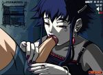  animated blue_hair fellatio flash flash_swf gif hair handjob oral original red_eyes sex umeko_(zone) vampire zone 