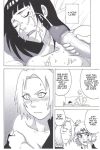 censored comic hard_translated hinata monochrome naruto sakura sex tsunade