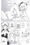 censored comic hard_translated hinata monochrome naruto sakura sex tsunade