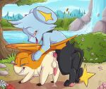  crossover digimon fuf nintendo patamon pokemon shinx 