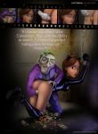 2004 ass azorador batman_(series) catwoman catwoman_(cosplay) chain charles_muntz cosplay crossover dc_comics disney fisting helen_parr pants_down the_incredibles the_joker