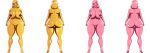  ale-mangekyo areolae ass big_ass big_breasts breasts brittany_(pikmin) commission female gold_eyes gold_hair gold_skin milf nipples nude pikmin pikmin_3 pink_eyes pink_hair pink_skin pussy 