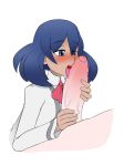 blush fellatio hentai-foundry interracial licking licking_penis oral penis pokemon pokemon_(game) pokemon_sm pokemon_xy sina sina_(pokemon) soapmonster