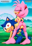 1boy 1futa all_fours amy_rose anal anthro bbmbbf doggy_position from_behind futanari futanari_on_male mobius_unleashed palcomix pietro's_secret_club sega sonic_(series) sonic_the_hedgehog sonic_the_hedgehog_(series)